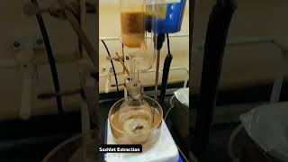 Soxhlet Extraction Experiment [upl. by Anitsyrhk]