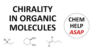 chirality in organic molecules [upl. by Rebmac362]