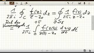 Die Cauchy Integralformel für komplexe Wegintegrale [upl. by Cohby]