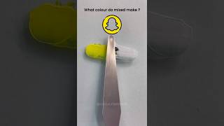 What colour do mixed snap logo makepart6 paintmixing colormixing satisfying asmr shorts [upl. by Ennairak]