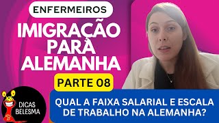 QUAL A FAIXA SALARIAL E ESCALA DE TRABALHO PARA ENFERMEIROS NA ALEMANHA [upl. by Nnaeirelav402]