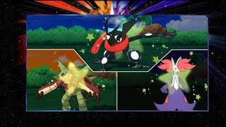 Live Shiny Chesnaught Delphox and Greninja in Pokemon Ultra Moon 6476REs Total [upl. by Waters73]