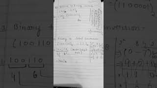 decimal number to binary number conversion  binary to octal number conversion number system [upl. by Hebe]