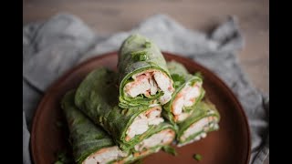 Spinach rolls [upl. by Ayyn]