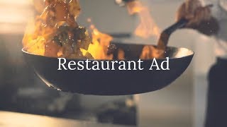 Restaurant Ad Video Template Editable [upl. by Fortunato]