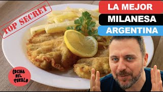 El Secreto de la Mejor Milanesa de Carne Argentina 🇦🇷 [upl. by Drew]