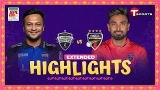 Extended Highlights  Comilla Victorians vs Rangpur Riders 40th Match  BPL 2024  T Sports [upl. by Gen618]