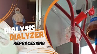 Reprocessing Of Dialyzer। dialysis reprocessing।kidney dialysis।New Video। Dr NK BD [upl. by Nilyaj]