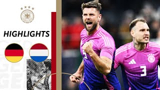 Germanys comeback win after 01 down  Germany vs Netherlands  Highlights  Friendly [upl. by Eintihw845]