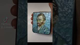 Van Gogh Autoportrait relief 3D samsung galaxy zflip 6 [upl. by Aropizt383]