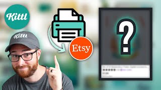 The 5 Most Profitable Print Products That Make You More Money On Etsy [upl. by Ahsikahs657]