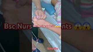 Bsc Nursing Students Life 😱😱shortfeed youtubeshorts ytshort trending song viralvideo [upl. by Nosnah]