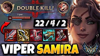 Samira vs Smolder ADC  HLE Viper  Korea Challenger Patch 145 ✅ [upl. by Raybin984]