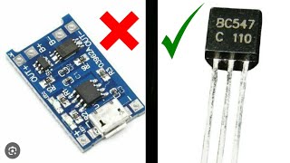 Charging Module Using Bc547Charging ModuleDIY PROJECTS [upl. by Siul]