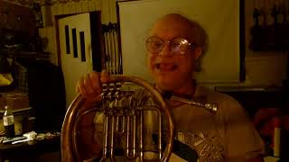 Comparing the quotFrenchquot horn mellophone and circular alto horn [upl. by Salas]