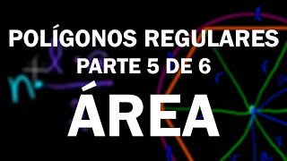 Polígonos regulares 6  Fórmula geral para lado e apótema [upl. by Ingvar303]