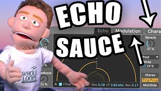 Ableton Echo Tutorial Best Delay Plugin Ever [upl. by Mcmahon]