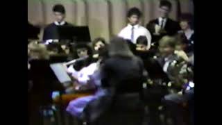 1988 Osceola High School Band Christmas Concert [upl. by Nnylyak]