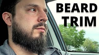 I WENT AND GOT MY BEARD TRIMMED [upl. by Lalaj]