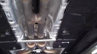 2010 Mercedes c300 with resonator delete and x pipe in its placeMP4 [upl. by Leirvag787]