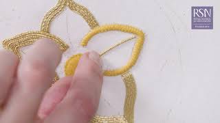 Introduction to Goldwork Embroidery [upl. by Dorotea929]