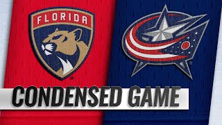 111518 Condensed Game Panthers  Blue Jackets [upl. by Mikkel585]