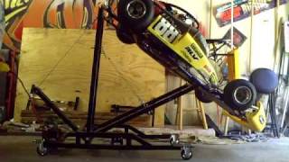 Home Built Electric Kart Stand [upl. by Nareik817]