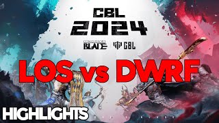 CBL 2024 Leftovers vs DWARFs  Highlights  Deutsch  HD [upl. by Nirrep]