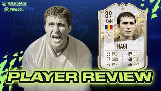 GHEORGHE HAGI 89  Mein Fazit nach 11 Games  FIFA 22 Player Review [upl. by Mauricio]