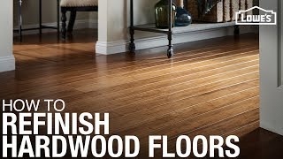 How to Refinish Hardwood Floors [upl. by Maurilla]