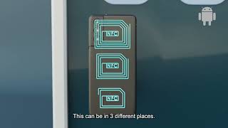 Android  iOS  How to open a EV charging station with an iLOQ cylinder [upl. by Adnorahs242]