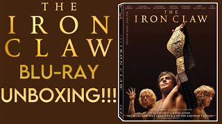 THE IRON CLAW BLURAY UNBOXING  JIGGY RANDALL [upl. by Nauqad851]