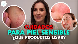 🔴 PRODUCTOS INFALTABLES para PIELES SENSIBLES drapilarochoa  Dermatologa [upl. by Leahcimnaes90]