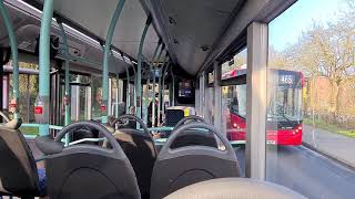 London Bus Route 465 Ride Kingston Direction 2 March 2021 [upl. by Elocyn]