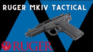 Ruger MKIV Tactical 22LR Unboxing [upl. by Mahalia368]