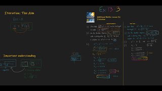 32 Iteration Additional Maths OCR FSMQ [upl. by Aineles]