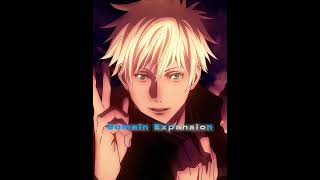 ⌈Domain Expansion❌ Ryoiki Tenkai✔️⌋ Jujutsu Kaisen Edit anime gojo jjk jujutsukaisen [upl. by Bocaj]