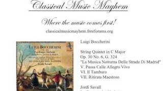 Boccherini  String Quintet quotLa Musica Notturna Delle Strade Di Madridquot VVII [upl. by Nidya930]