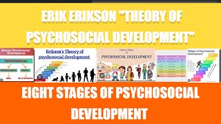 Erik Erikson’s theory of psychosocial development  Eight stages of psychosocial development [upl. by Robert274]