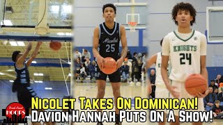 Nicolet Gets Tested By Dominican Davion Hannah Puts On A Show [upl. by Akineg]