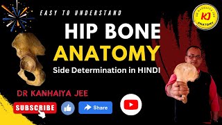 Side determination of hip boneHip bone anatomyBone of lower limbanatomyosteology of hip bone [upl. by Maurita]