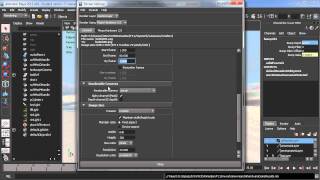 Maya Render Settings Common Tab [upl. by Atinob]