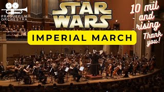 STAR WARS · The Imperial March · Prague Film Orchestra [upl. by Nosnibor]