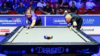 SEMI FINAL  Skyler Woodward vs Mickey Krause  2024 European Open Pool Championship [upl. by Inilahs]