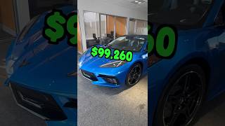 Quick Corvette Stingray 3LT Walk Around cars corvette luxury luxurycars racing car stingray [upl. by Brig]