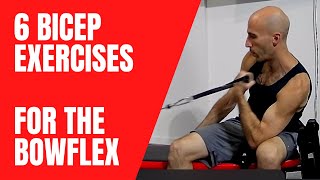 6 Bicep Exercises for the Bowflex PR1000 amp Blaze [upl. by Ramak800]