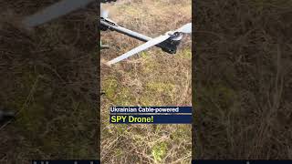 Ukrainian Fiber Optic Surveillance Drone Unveiled [upl. by Salas]