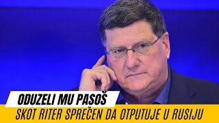 Skot Riter izvučen iz aviona – oduzet mu pasoš [upl. by Atirrehs20]