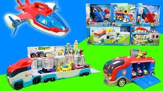 Paw Patrol Spielzeugautos amp Spielzeug Set für Kinder Super 10 Minuten Unboxing Kinderfilm [upl. by Odracir]