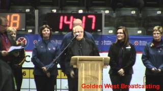 2012 Manitoba Scotties Opening Ceremony [upl. by Mafalda49]